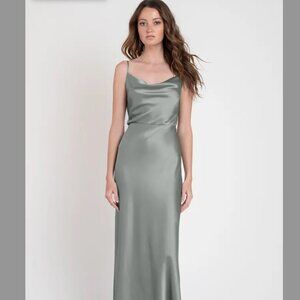 Jenny Yoo Sylvie Moss Bridesmaid Dress